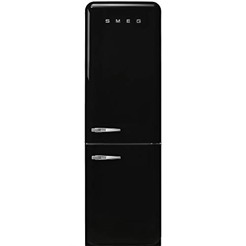 Smeg FAB32RBL3 nevera y congelador Independiente Negro 331 L A+++ - Frigorífico (331 L, SN-T, 5 kg/24h, A+++, Compartimiento de zona fresca, Negro)