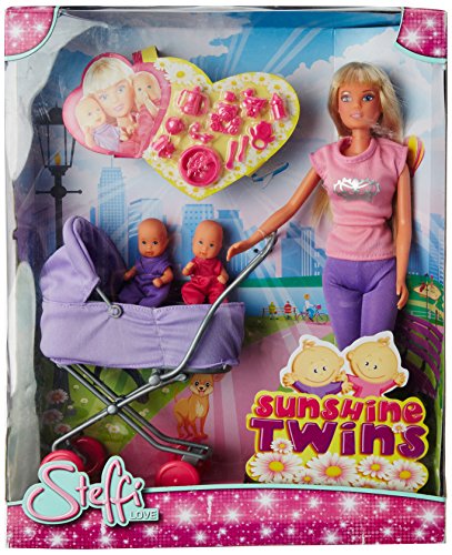 Steffi Love - Muñeca con 2 bebés, modelos surtidos Steffi Love - Muñeca con 2 bebés, modelos surtidos