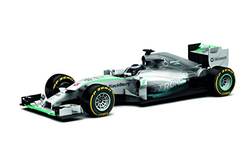 SuperSlot - Coche Slot, Mercedes F1 W05 Hybrid Nico Rosberg 2014 (Hornby S3621A)