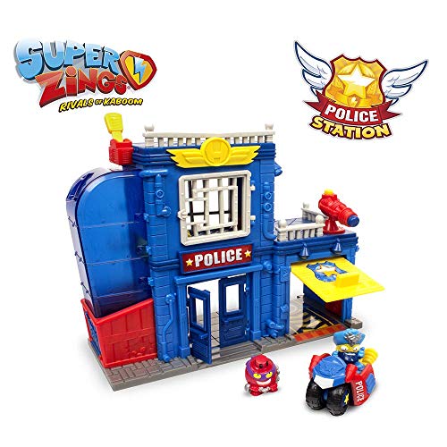 Superzings - Estación De Policía, con 2 exclusivas figuras SuperZings