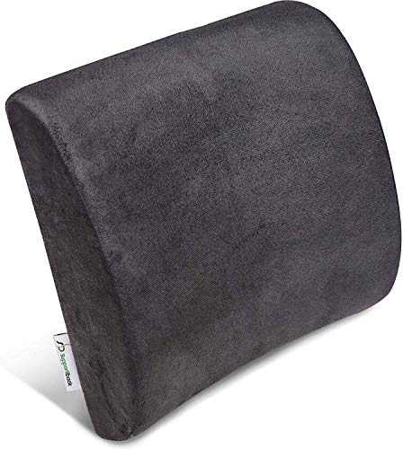 Supportiback Cojín Lumbar Ortopédico Memory Foam para Sillas de Oficina y Asientos de Coche para el Alivio del Dolor de la Zona Lumbar, Lesiones de Coxis y Dolor de Ciática- Soporte Lumbar Ergonómico Supportiback Cojín Lumbar Ortopédico Memory Foam para Sillas de Oficina y Asientos de Coche para el Alivio del Dolor de la Zona Lumbar, Lesiones de Coxis y Dolor de Ciática- Soporte Lumbar Ergonómico
