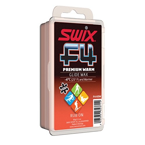 Swix F4 Glide Wax cálido 60 g W/Cork