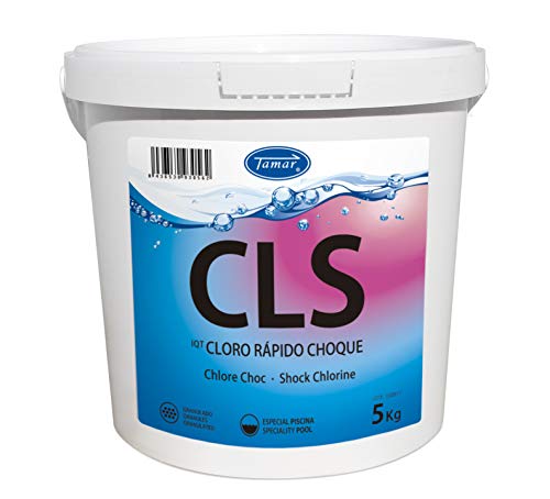 Tamar - Cloro Choque para Piscinas, Cloro de accion Rapida, Bote de 5 Kilos. Tamar - Cloro Choque para Piscinas, Cloro de accion Rapida, Bote de 5 Kilos.