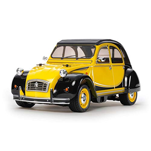 Tamiya 58655 58655-1:10 RC Citroen 2CV Charleston M-05, Coche teledirigido, modelismo, Kit de construcción, Hobby, Construir, sin barnizar