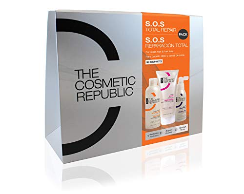The Cosmetic Republic The Cosmetic Republic Pack S.O.S Total Repair (Champu/Mascarilla/Vitaminas) 300 g
