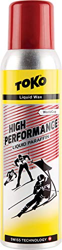 Toko High Performance Liquid parafina – Cera para esquís, rojo, 125 ml