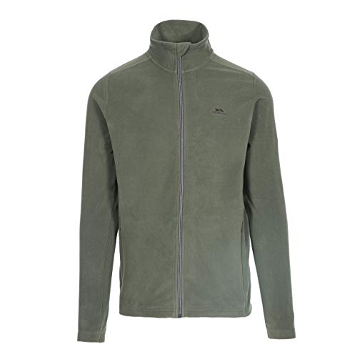 Trespass TADWICK Chaqueta de Forro Polar Antibolitas, 140 g/m², Hombre, albahaca, Extra-Large Trespass TADWICK Chaqueta de Forro Polar Antibolitas, 140 g/m², Hombre, albahaca, Extra-Large