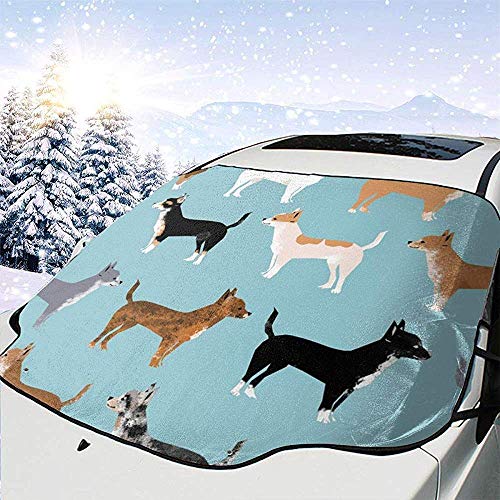 Tridge Chihuahua Abrigos Colores para Perros Merle Negro y Tostado Azul Piebald Perro Lindo Chihuahua Mascotas Perros Tela Cubierta Frontal del Parabrisas del Coche Sombrilla Plegable Tridge Chihuahua Abrigos Colores para Perros Merle Negro y Tostado Azul Piebald Perro Lindo Chihuahua Mascotas Perros Tela Cubierta Frontal del Parabrisas del Coche Sombrilla Plegable