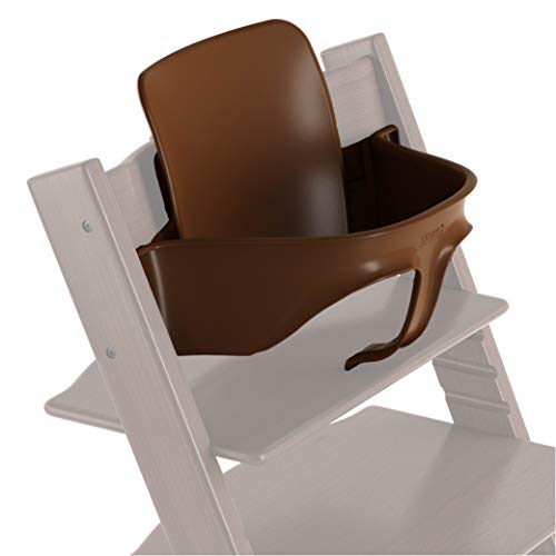 TRIPP TRAPP® Baby Set para niños a partir de los 6 meses │ Accesorio de bebé para la silla evolutiva de STOKKE® │ Respaldo ergonómico │ Color: Nogal
