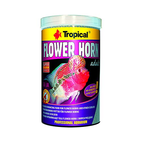 Tropical Flower Horn Adult Pellet - Alimento para acuariofilia (1 l)