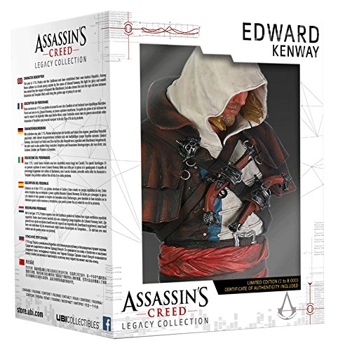 Ubisoft - Assassin'S Creed IV Black Flag Busto Edward Kenway - Legacy Collection Ubisoft - Assassin'S Creed IV Black Flag Busto Edward Kenway - Legacy Collection