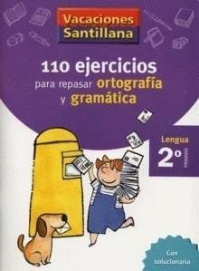 Vacaciones Santillana, lengua, ortografía y gramática, 2 Educación Primaria. Cuaderno - 9788429407570