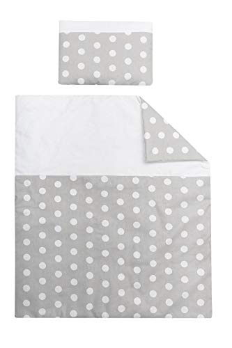 Vizaro - Edredón Minicuna y Almohada Cuna de Colecho - Algodón Puro - 70x80cm - Hecho UE, OekoTex - Lunares Vizaro - Edredón Minicuna y Almohada Cuna de Colecho - Algodón Puro - 70x80cm - Hecho UE, OekoTex - Lunares