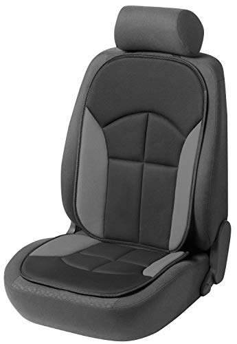 Walser Cubierta del Asiento del Coche Novara La Cubierta del Asiento Universal y la Almohadilla projoectora en Negro Gris Protector de Asiento para Coche y Camiones 13447 Walser Cubierta del Asiento del Coche Novara La Cubierta del Asiento Universal y la Almohadilla projoectora en Negro Gris Protector de Asiento para Coche y Camiones 13447