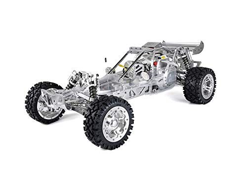 WYY 360SS De Gama Alta Full-Metal 1/5 RC Gasolina Baja, Coches De Juguete 36Cc Gasolina RC Cross Country para Adultos