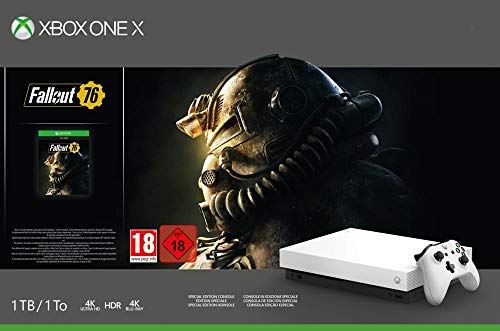 Xbox One X - Consola 1 TB, Edición Fallout, Blanco Xbox One X - Consola 1 TB, Edición Fallout, Blanco
