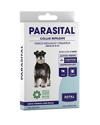 Zotal Parasital Collar para Perros, 60 cm
