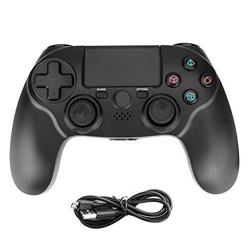Zwini Controlador PS4 Mando de juegos inalámbrico Gamepad Bluetooth para Playstation 4 Joystick de doble vibración para PS4 / PS4 Slim / PS4 Pro y PS3 / PC (Windows 7/8/10)