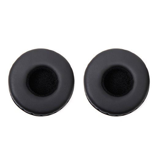 1 par de almohadillas de repuesto para auriculares K518, K518DJ, K518LE y K81, marca genérica, color negro