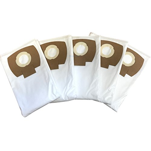 5 Bolsas de filtro para Kärcher Serie WD5 - WD 5 P / P Premium / Premium / Premium Renovation Kit alternativa a 2.863-006.0 bolsas de aspiradora de Microsafe