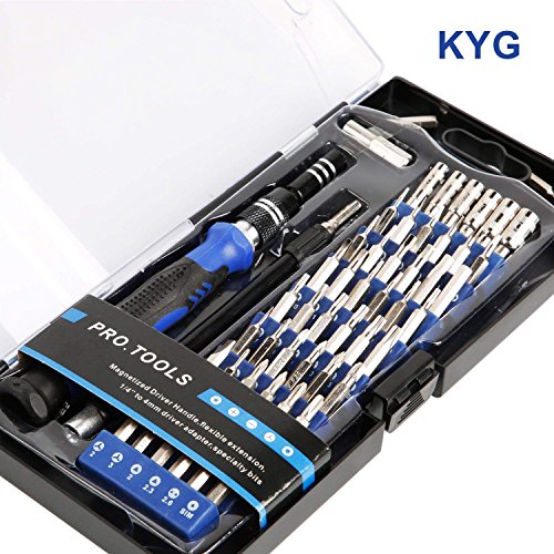 60 en 1 Destornilladores Precisión S2- Juego de Destornilladores Profesional con 56 Puntas Magnética para Todos Tornillos- Herramientas para Reparación de SmartPhone PC Xbox Cámara Macbook 60 en 1 Destornilladores Precisión S2- Juego de Destornilladores Profesional con 56 Puntas Magnética para Todos Tornillos- Herramientas para Reparación de SmartPhone PC Xbox Cámara Macbook
