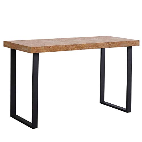 Adec - Natural, Mesa de Estudio, Escritorio o despacho, Mesa de Oficina Color Roble Salvaje y Negro, Medidas: 120 x 60 x 73 cm de Alto Adec - Natural, Mesa de Estudio, Escritorio o despacho, Mesa de Oficina Color Roble Salvaje y Negro, Medidas: 120 x 60 x 73 cm de Alto