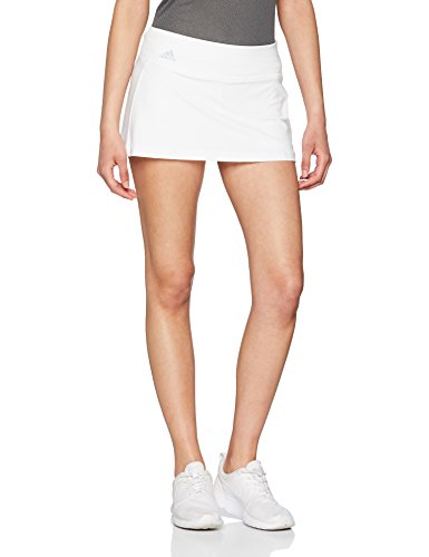 adidas Advantage Skirt Falda de Tenis, Mujer, Blanco (Blanco), L