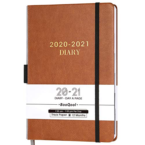 Agenda 2020-2021 - Planificador Diario de Productividad de Enero desde Julio de 2020 Hasta Junio de 2021, con Pestañas Mensuales, Bolsillo Interior, con Banda, 14,3 x 21 cm Agenda 2020-2021 - Planificador Diario de Productividad de Enero desde Julio de 2020 Hasta Junio de 2021, con Pestañas Mensuales, Bolsillo Interior, con Banda, 14,3 x 21 cm