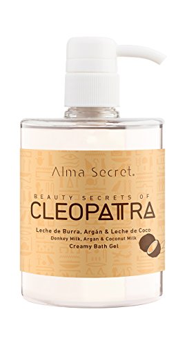 Alma Secret CLEOPATRA Gel de Baño COCO con Leche de Burra, Argán - 500 ml