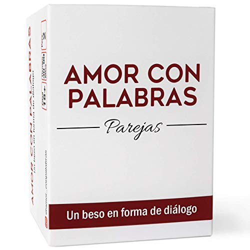 AMOR CON PALABRAS - Parejas | Juegos de Mesa para Dos Personas Que fortalecen Las relaciones convirtiéndolos en inmejorables Regalos para Parejas AMOR CON PALABRAS - Parejas | Juegos de Mesa para Dos Personas Que fortalecen Las relaciones convirtiéndolos en inmejorables Regalos para Parejas