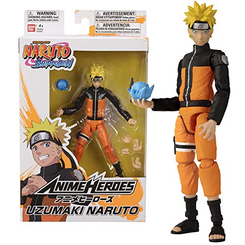 Anime Heroes- Naruto Figura de acción, 15 cm (Bandai 36901)