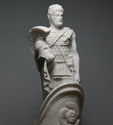 Ares Marte dios de Guerra griego Estatua Escultura Figura de alabastro de carros 9.84 & # x384; & # x384;