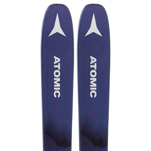 Atomic Backland 102 Alpine Touring Ski - Esquí para mujer, color azul y blanco, 156 cm