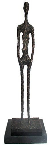 Augustandmarch - Escultura de bronce para hombre de pie, diseño moderno, estilo de los años 60