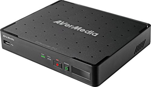 AVerMedia ER310 EZRecorder - Grabador HDMI de alta definición con captura de video HD, PVR, DVR, sin suscripción, grabación programada, edita sin PC, IR Blaster