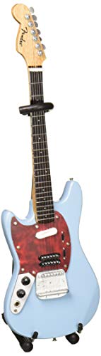 Axe Heaven Fender Mustang Sonic Blue Mini Guitar Replica