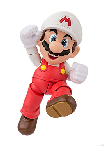 Bandai Tamashii Nations S.H.Figuarts Fire Mario Super Mario Action Figure