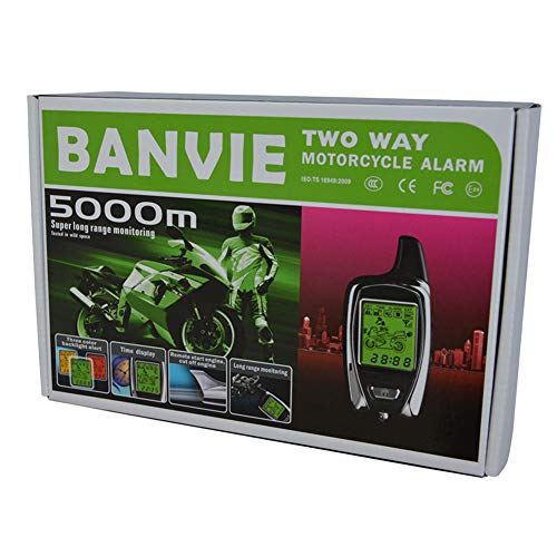 BANVIE - Sistema de Alarma de Motocicleta de 2 vías