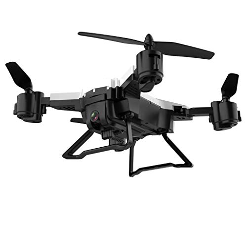 Bascar Dron RC KY601G GPS, cuadricóptero, 2000 Metros, Distancia de Control RC 120 °, Gran Angular, con cámara HD de 4 Quilates, Plegable, 5 G, WiFi, FPV, Negro