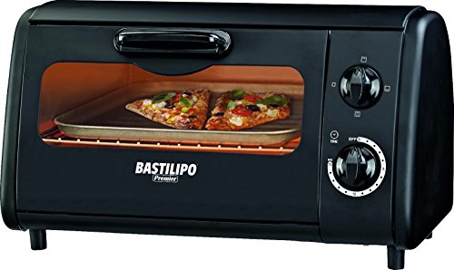 Bastilipo Toscana Mini Horno Tostador, 600 W, 8 litros, Otro, Negro