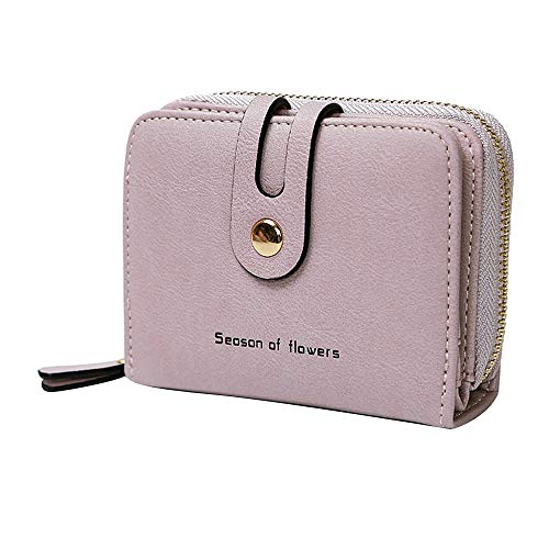 Beladla Monedero Mujer Pequeno Carteras Mujer PU Cuero Monedas Tarjeta Monedero Billetera con Cremallera Beladla Monedero Mujer Pequeno Carteras Mujer PU Cuero Monedas Tarjeta Monedero Billetera con Cremallera