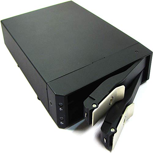 BeMatik - Disk Array SATA-HDD (2xHDD 2.05 en Bahía 3.5 + Caja Externa)