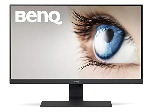 BenQ GW2780 - Monitor de 27" FullHD (1920x1080, 5ms, 60Hz, HDMI, IPS, DisplayPort, VGA, Altavoces, E2E, Eye-care, Sensor Brillo Inteligente, Flicker-free, Low Blue Light, antireflejos) - Color Negro