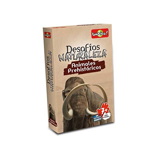 Bioviva- Desfios Naturaleza: Animales Prehistoricos - Español, Color multicolor (Asmodee Adebinc0018) , color/modelo surtido