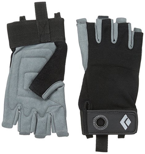 Black Diamond Crag Half Finger Gloves - Guantes de Escalada, Via Ferrata y Entrenamiento