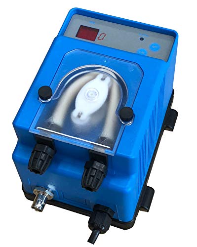 Bomba dosificadora peristáltica con dosificación proporcional a la medida del Rx (ORP) modelo MP2SP - 3 l/h 230 Vac, tubo membrana santopreno para dosificación de cloro