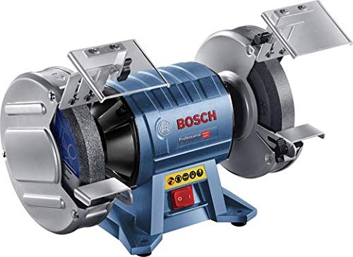 Bosch Professional GBG 60-20 - Esmeriladora de banco (600 W, doble muela, Ø de disco 200 mm, 3600 rpm, en caja)