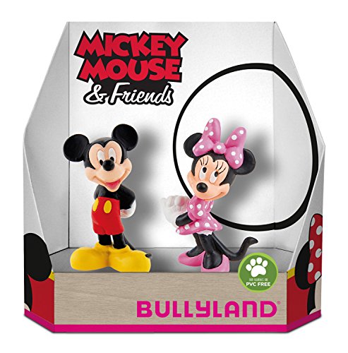 Bullyland 15083 – Disney Mickey y Minnie Classic en caja de regalo parte Figura set, 2 piezas Bullyland 15083 – Disney Mickey y Minnie Classic en caja de regalo parte Figura set, 2 piezas