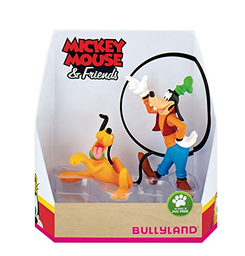 Bullyland 15085 – Juego de Figuras de Juego de Walt Disney Mickey Mouse, Set de Regalo de luto y Goofy, Figuras pintadas a Mano, sin PVC, Regalo Ideal para niños y niñas para Jugar con fantasía Bullyland 15085 – Juego de Figuras de Juego de Walt Disney Mickey Mouse, Set de Regalo de luto y Goofy, Figuras pintadas a Mano, sin PVC, Regalo Ideal para niños y niñas para Jugar con fantasía