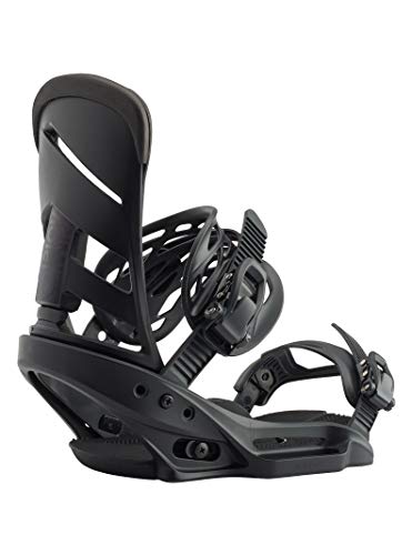 Burton Mission EST Fijaciones para Snowboard, Hombre, Negro, Medium Burton Mission EST Fijaciones para Snowboard, Hombre, Negro, Medium